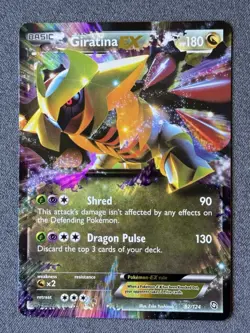 Pokemon Giratina EX TCG Holo Ultra Rare Card 92/124 Dragons Exalted - Image 1