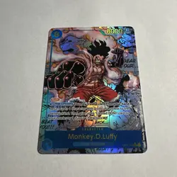 One Piece Card Monkey.D.Luffy OP11-118 Manga Alternative Art English - Image 1