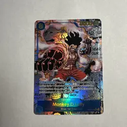 One Piece Card Monkey.D.Luffy OP11-118 Manga Alternative Art English - Image 2