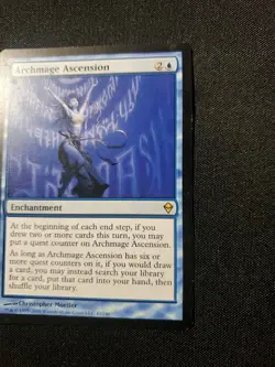 Archmage Ascension Zendikar VLP Blue Rare MAGIC THE GATHERING MTG CARD - Image 3