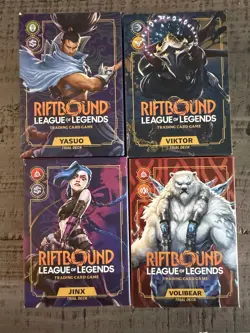 Riftbound League of Legends Trading Card Game Trial Decks - Open Box - Image 1
