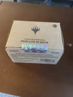 Secret Lair Magic the Gathering Commander From Cute To Brute Sealed New MTG - Image 1