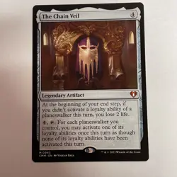 The Chain Veil Commander Masters #943 Mythic - Image 1