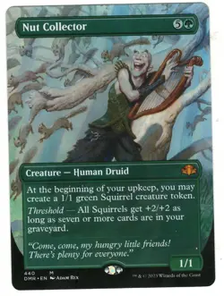 MTG Nut Collector Borderless Dominaria Remastered Magic The Gathering TCG - Image 1