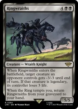MTG Ringwraiths - The Lord of the Rings #284 - Image 1