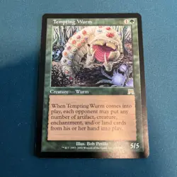 MTG Tempting Wurm Onslaught Regular - Image 1