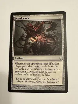 MTG - Mindcrank - New Phyrexia Regular - NM - Image 1