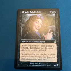 MTG Braids, Cabal Minion Odyssey UNPLAYED - Image 1