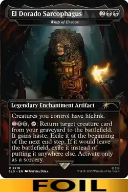 1x - El Dorado Sarcophagus [Whip of Erebos] - FOIL - Secret Lair: Playstation - Image 1