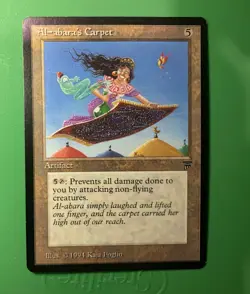 MTG Al-abara's Carpet Legends English Rare Vintage "Hot" - Image 3