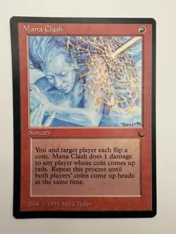 Magic the Gathering ~ MTG ~ 1x Mana Clash ~ M/NM ~ THE DARK Never Played - Image 1