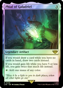 MTG FOIL Phial of Galadriel - The Lord of the Rings #248 - Image 1