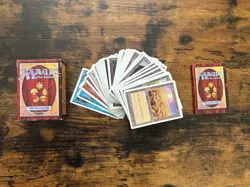 Magic the Gathering (MTG) 5th edition Starter Deck and rule book 1997 -used- - Image 1