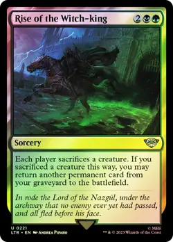 MTG FOIL Rise of the Witch-king - The Lord of the Rings #221 - Image 1