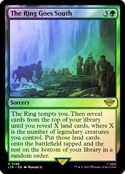 MTG FOIL The Ring Goes South - The Lord of the Rings #186 - Image 1