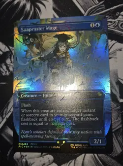 MTG Snapcaster Mage (Borderless Chocobo Track Foil) Final Fantasy FIC 0469 NM - Image 2