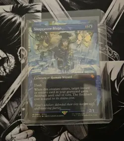 MTG Snapcaster Mage (Borderless Chocobo Track Foil) Final Fantasy FIC 0469 NM - Image 3