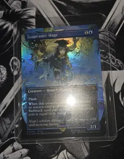 MTG Snapcaster Mage (Borderless Chocobo Track Foil) Final Fantasy FIC 0469 NM - Image 4