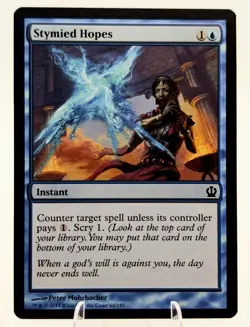 Stymied Hopes | MTG THS Theros | EDH Commander Blue Counterspell Scry | LP - Image 1