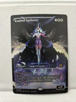 MTG Exalted Sunborn Showcase Foil Mythic Edge of Eternities 0358 NM - Image 1