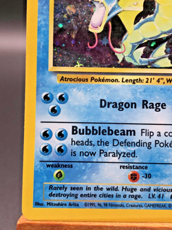 Pokemon Base Set 2 Gyarados Holo English 7/130 LP - Image 5