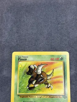 Pokemon TCG Pinsir 25/64 Jungle Set Unlimited Rare Non Holo - Image 2