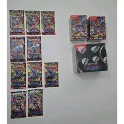 Pokemon TCG Mega Evolution Phantasmal Flames SEALED LOT - Booster box + 11 packs - Image 1