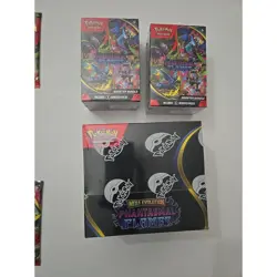 Pokemon TCG Mega Evolution Phantasmal Flames SEALED LOT - Booster box + 11 packs - Image 3