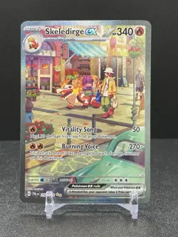 Pokemon Skeledirge ex Special Illustration Rare #258/193 Paldea Evolved - Image 1