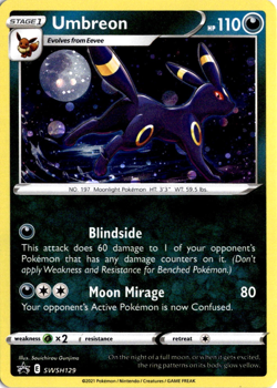 Umbreon SWSH129 Pokemon Sword & Shield Promo NM - Image 1