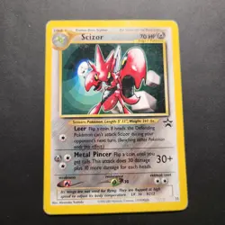 2001 Scizor #33 - Black Star Promo Non-Holo Rare - Pokemon TCG - LP - Image 1