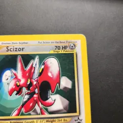2001 Scizor #33 - Black Star Promo Non-Holo Rare - Pokemon TCG - LP - Image 2