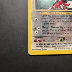 2001 Scizor #33 - Black Star Promo Non-Holo Rare - Pokemon TCG - LP - Image 4