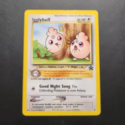 2001 Igglybuff #36 - Black Star Promo Non-Holo Rare - Pokemon TCG - NM - Image 1