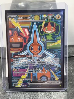 Pokemon TCG Phantasmal Flames Rotom Ex 126/094 Special Illustration Rare SIR - Image 1