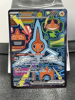 Pokemon TCG Phantasmal Flames Rotom Ex 126/094 Special Illustration Rare SIR - Image 2