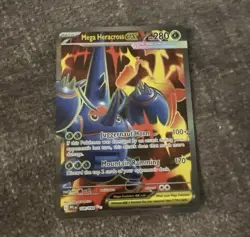 Mega Heracross Ex 108/94 - Ultra Rare - Pokemon TCG: Phantasmal Flames - English - Image 1