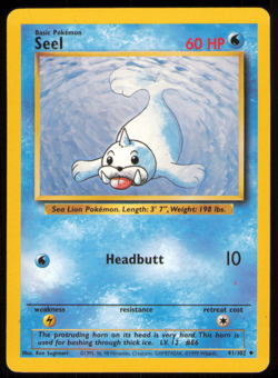 1999 Pokemon - Seal - Unlimited Base Set 41/102 - Uncommon LP - Image 1
