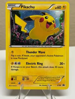 Pikachu (Collector Chest) XY89 XY Holo Illustration Rare Full Art Pokemon - Image 1