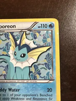 Vaporeon BW89 DMG Pokemon TCG Black & White Promos DMG - Image 3