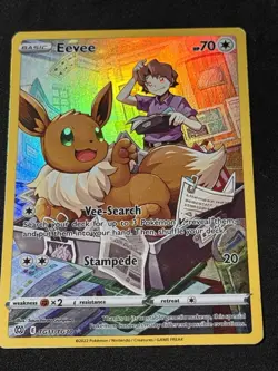 2022 Pokemon SWSH Brilliant Stars Eevee Trainer Gallery Holo #TG11/TG30 Lp- - Image 1