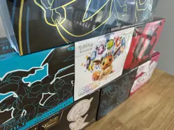 Pokemon Center Exclusive Elite Trainer Box Lot + Charizard UPC [SEALED] 7x ETBS - Image 3