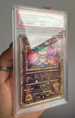 2000 POKEMON GAME MOVIE ANCIENT MEW POKEMON 2000 MOVIE - PSA 3 - Image 3