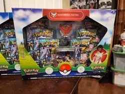 Pokemon Go Sealed Special Collection Box Set of 3 Team Valor, Mystic, Instinct - Image 2