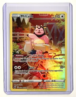 Pokemon TCG Miltank GG24/GG70 Galarian Gallery Crown Zenith Near Mint Condition - Image 5