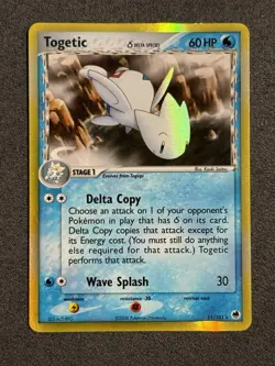 Togetic (Delta Species) 11/101 Pokemon TCG EX Dragon Frontiers Holo Rare (LP) - Image 2