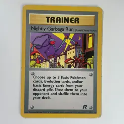 Nightly Garbage Run 77/82 Team Rocket (Unlimited) Uncommon Pokemon Heavy Play+ - Image 3