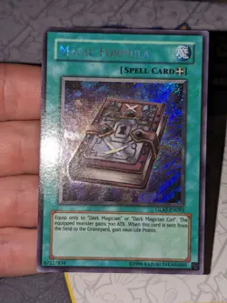 Yugioh Magic Formula GLAS-EN093 Secret Rare Unlimited NM - Image 1