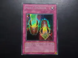 Yugioh - Magic Cylinder LON-104 Secret Rare 1st Edition - Image 1