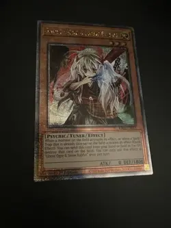 Yugioh Ghost Ogre & Snow Rabbit RA04-EN015 Quarter Century Secret Rare - QCR 1st - Image 1
